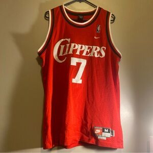 Vintage Nike Lamar Odom Jersey Mens Medium Red NBA Basketball